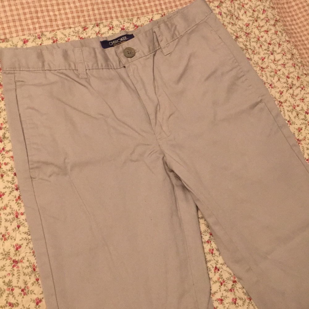 Boys Cherokee size 16 khaki pants