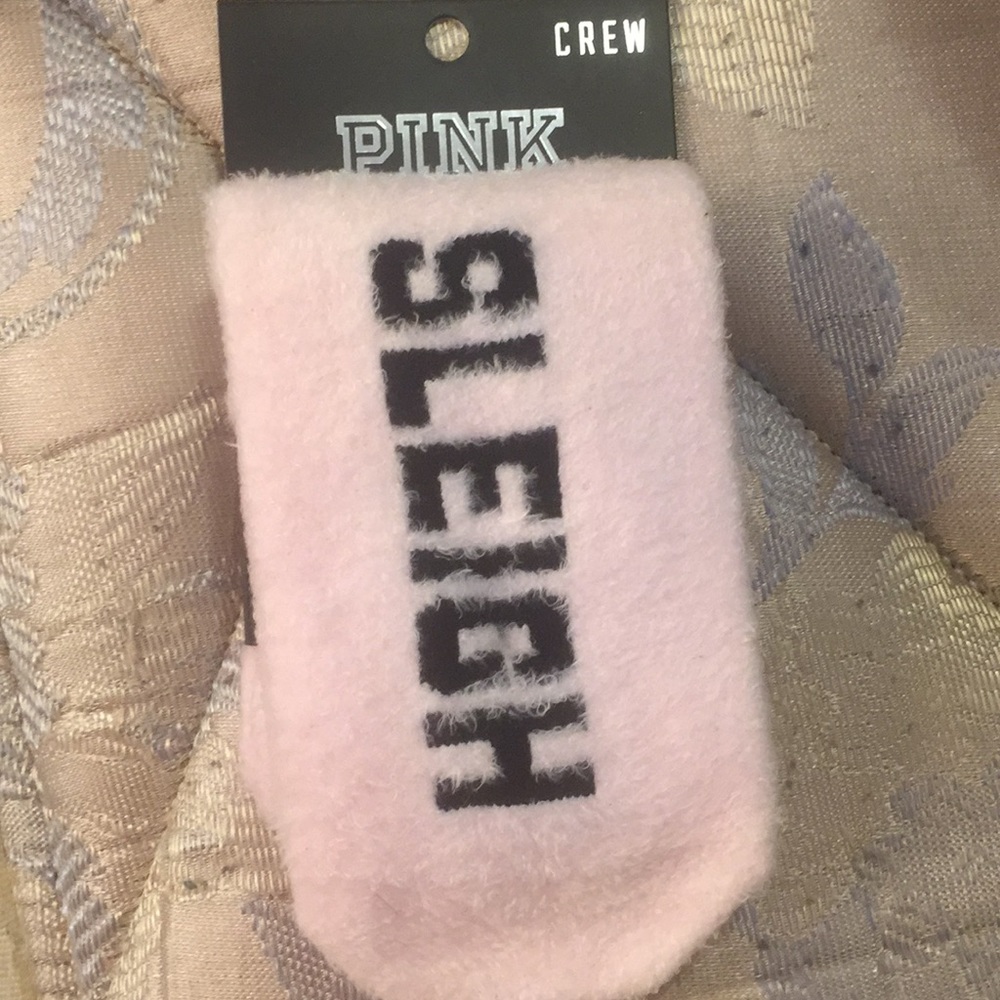 Pink Fuzzy Socks
