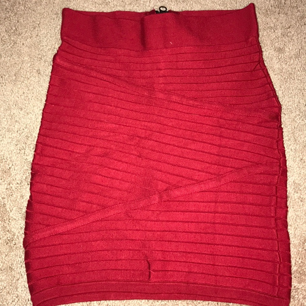 Red skirt, perfect for the holidays!