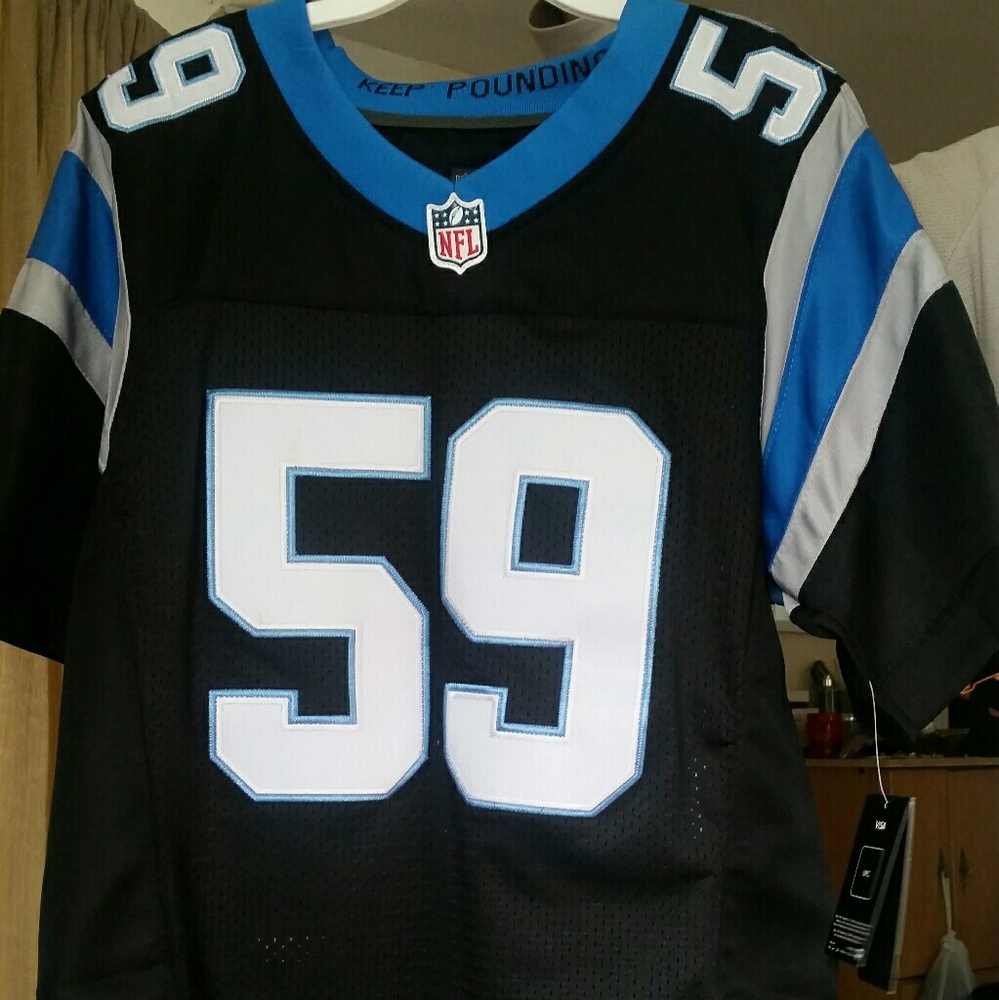 Nike NFL Carolina Panthers On field Keuchly jersey
