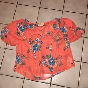 Hollister floral top