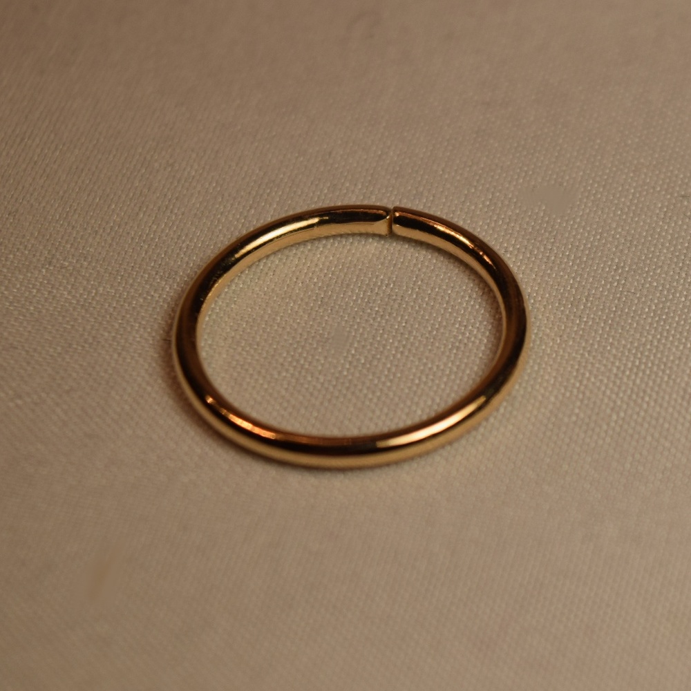 Gold Mid-finger Knuckle Ring Set - Picture 4 of 4