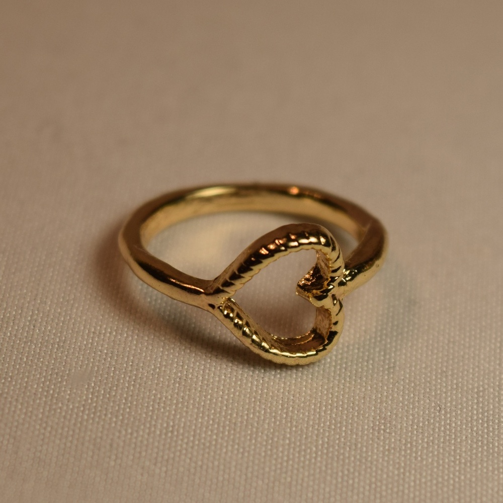 Gold Mid-finger Knuckle Ring Set - Picture 3 of 4
