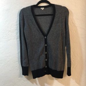 J. Crew button down sweater.