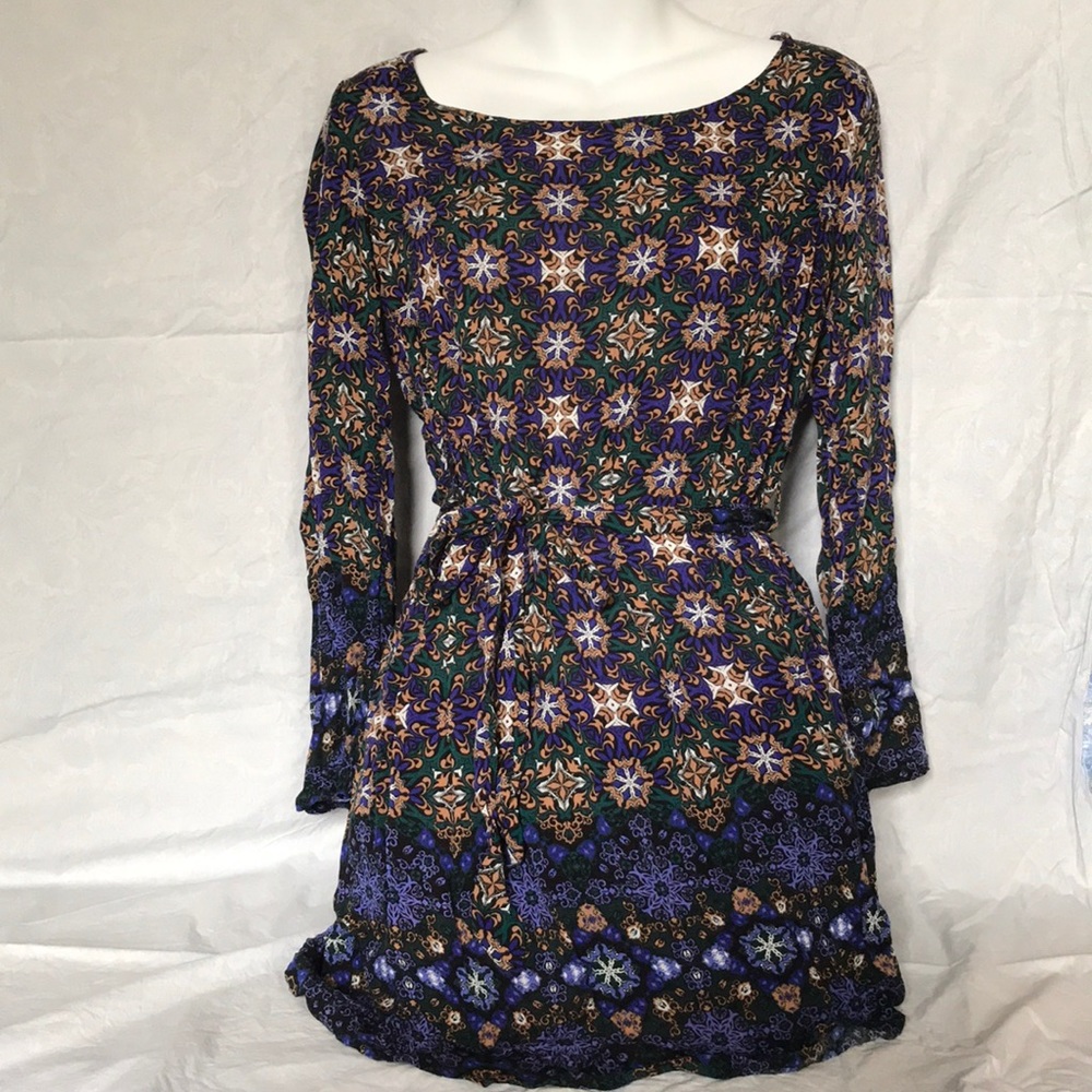 Colorful shift dress