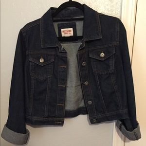 Mossimo Crop Jean Jacket