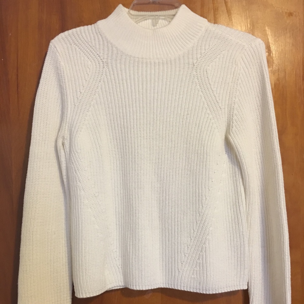 Mock neck sweater