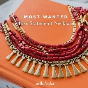 Stella and Dot statement necklace - worn once!