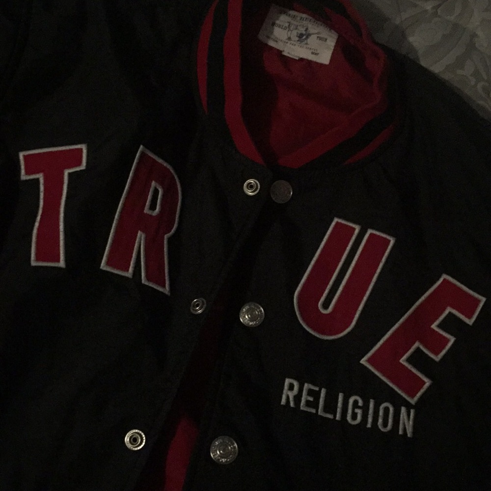 True religion varsity jacket