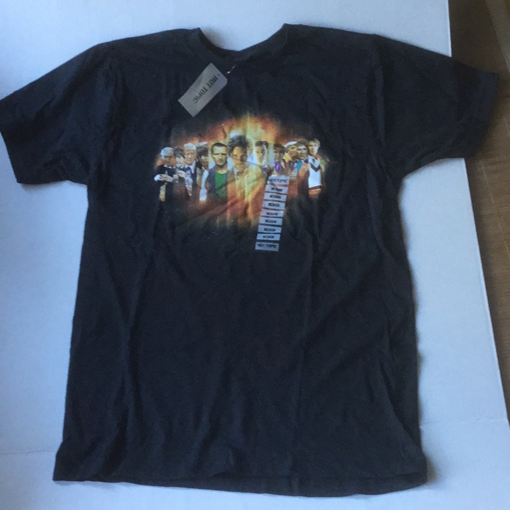 Dr. Who t-shirt "All the Doctors"