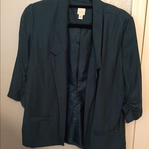 Teal Blazer