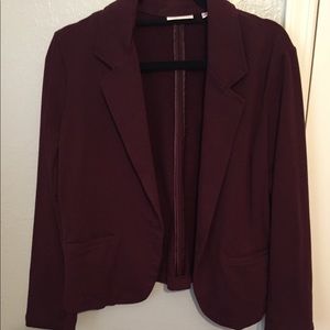Cranberry Stretch Blazer