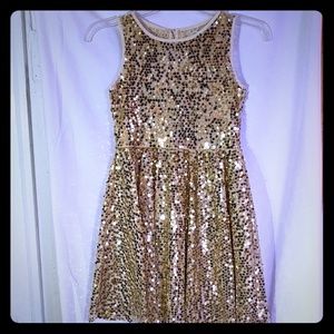 Girl's sequin dress size 10
