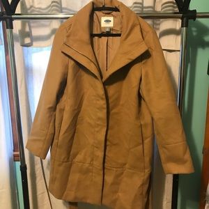 LONG PEA COAT /TRENCH COAT WORN ONCE