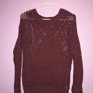 LA HEARTS MESH SWEATER