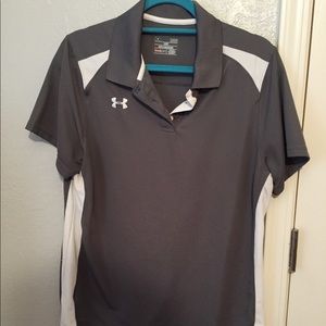 Woman’s Grey Under Armour Polo