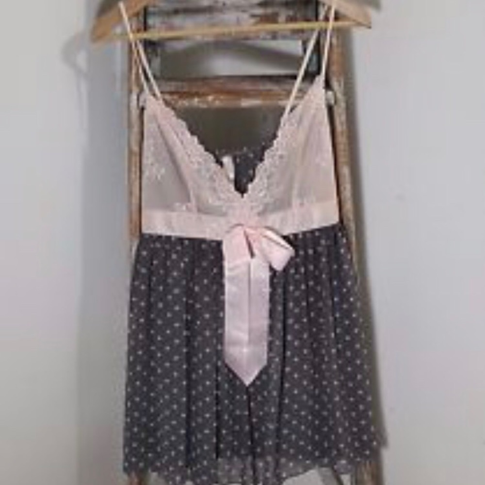 Sweet Pink Polka Dot Nightie