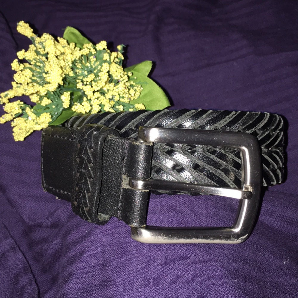 Beautiful Black Braided Belt