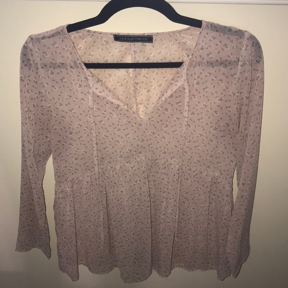 Lila clothing co. Blouse size small