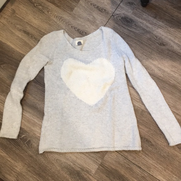 Old Navy Sweaters Old Navy Heart Sweater Poshmark