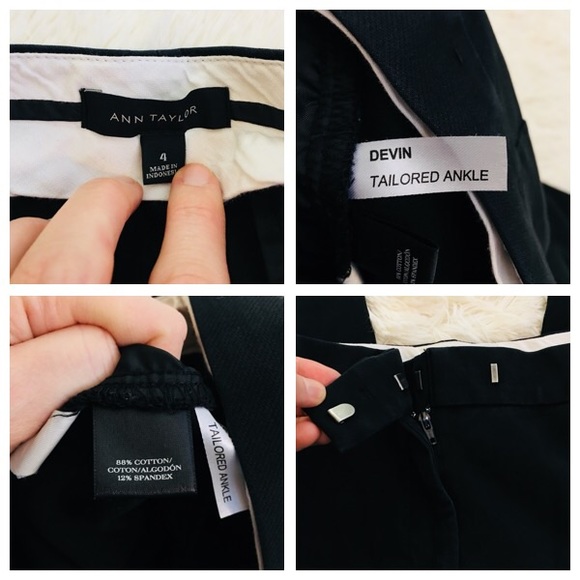 Ann Taylor Devin Tailored Ankle Pants - Picture 5 of 8