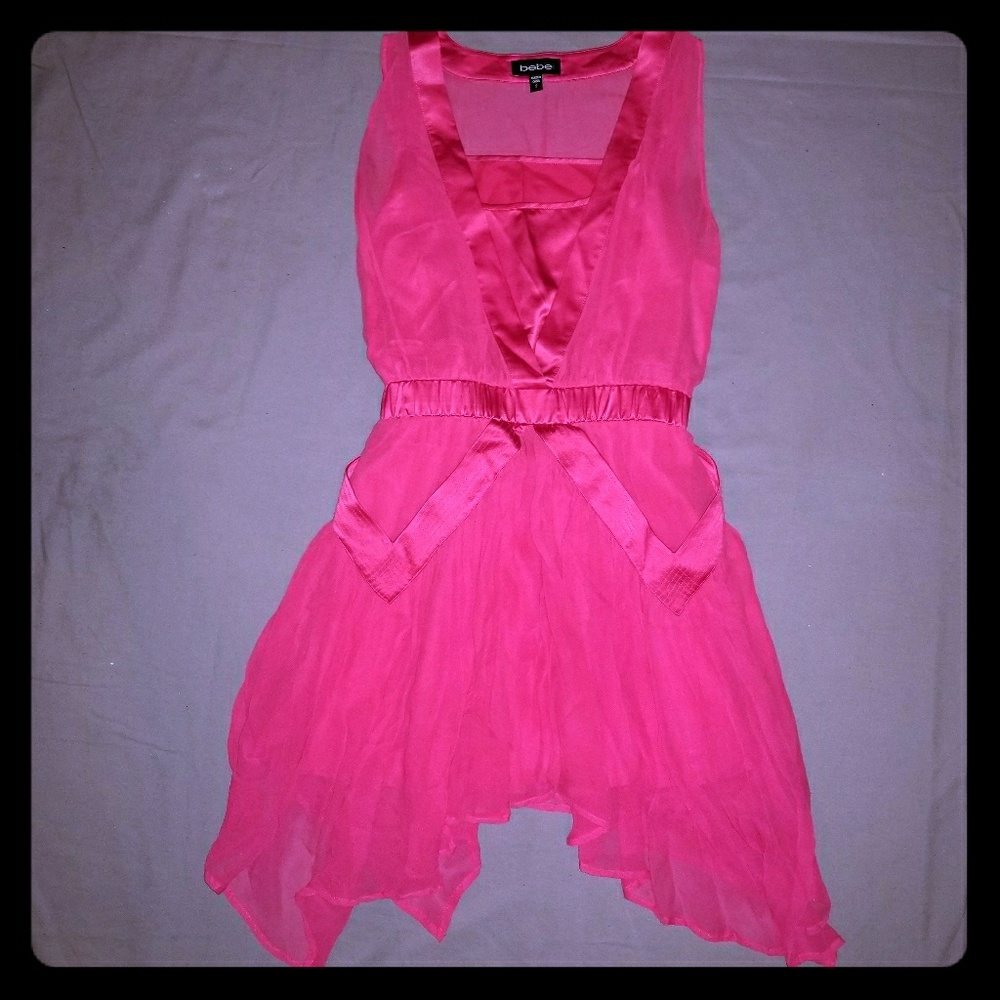 Bebe pink dress [SZ-Small]
