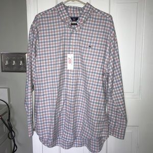 NWT VV Men's Flannel Button Down Shirt