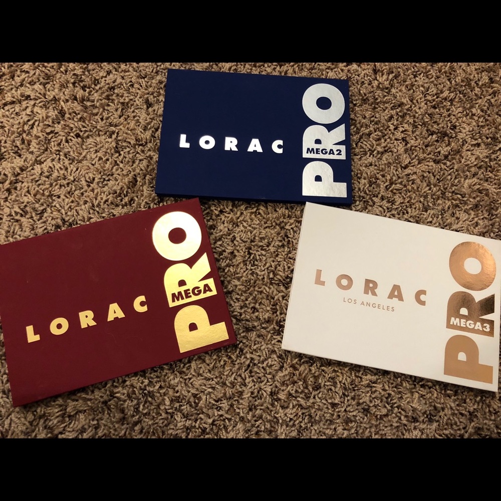 Lorac Mega Pro Palettes Trio