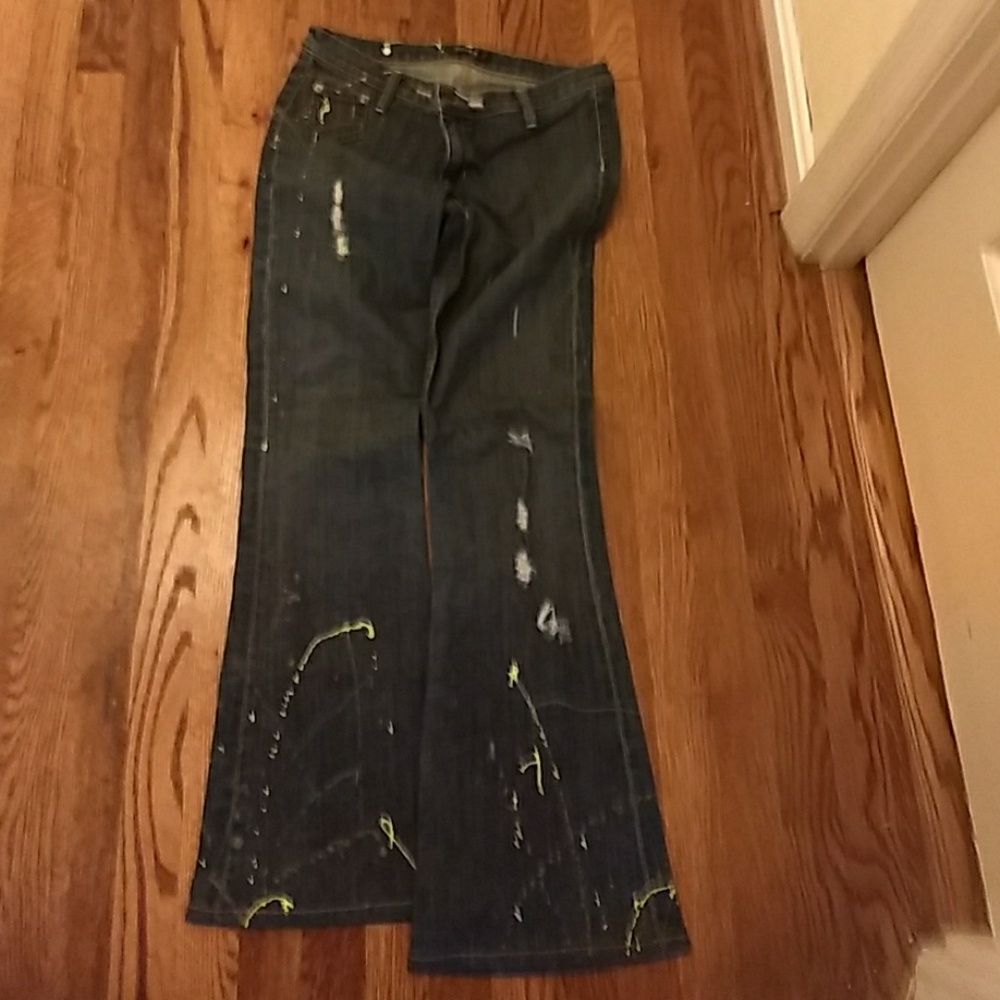 Allen B by Allen Schwartz size 30 paint splatter j