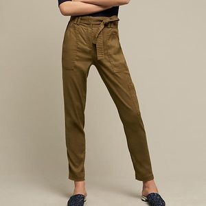 NWT ANTHROPOLOGIE Paperbag Waisted Joggers pants