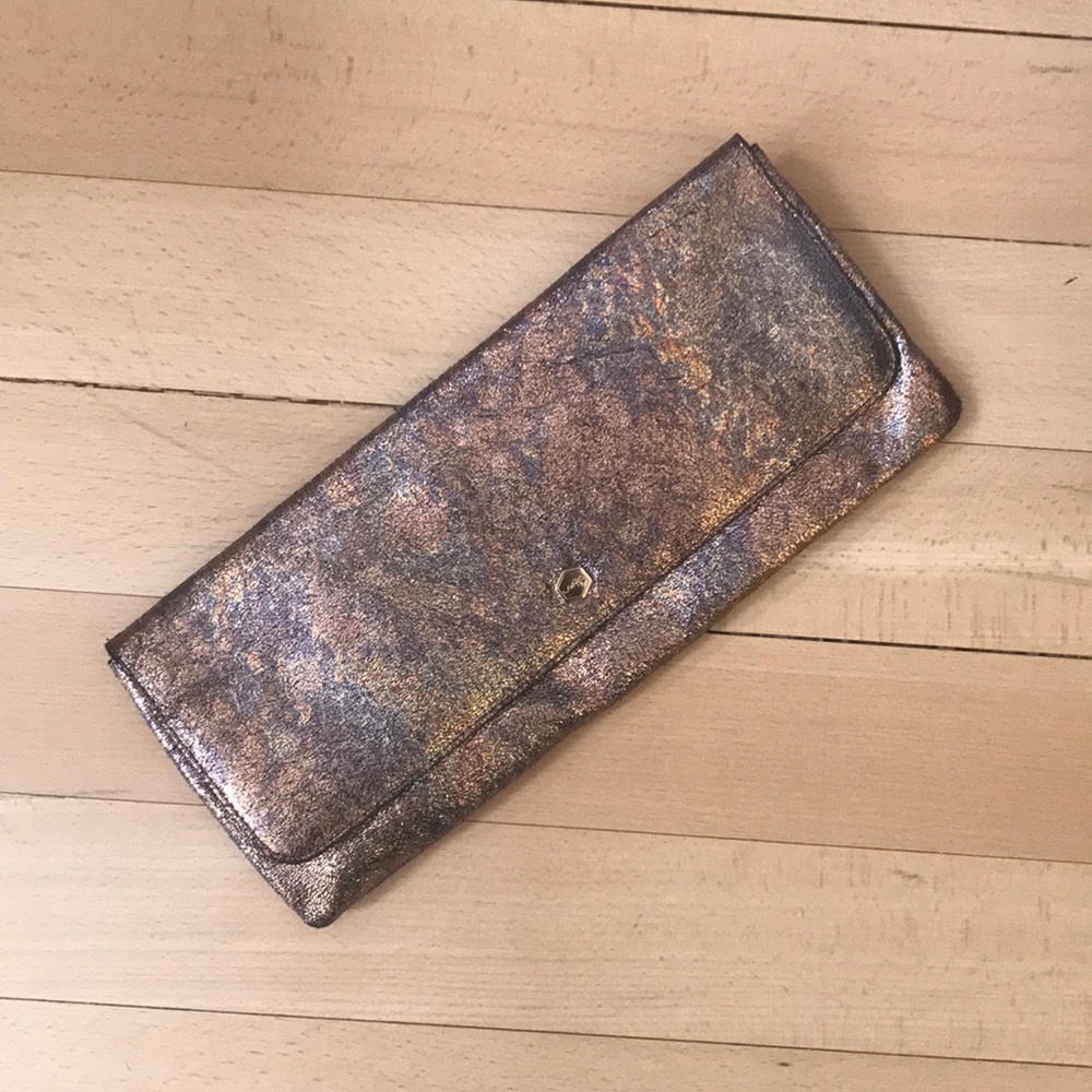 Beautiful clutch with wallet inside!