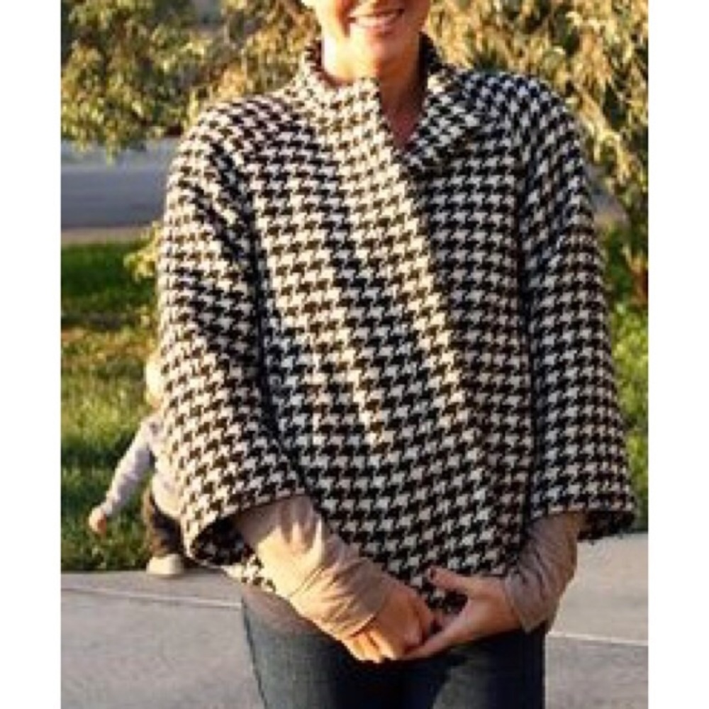 Banana Republic Houndstooth Coat
