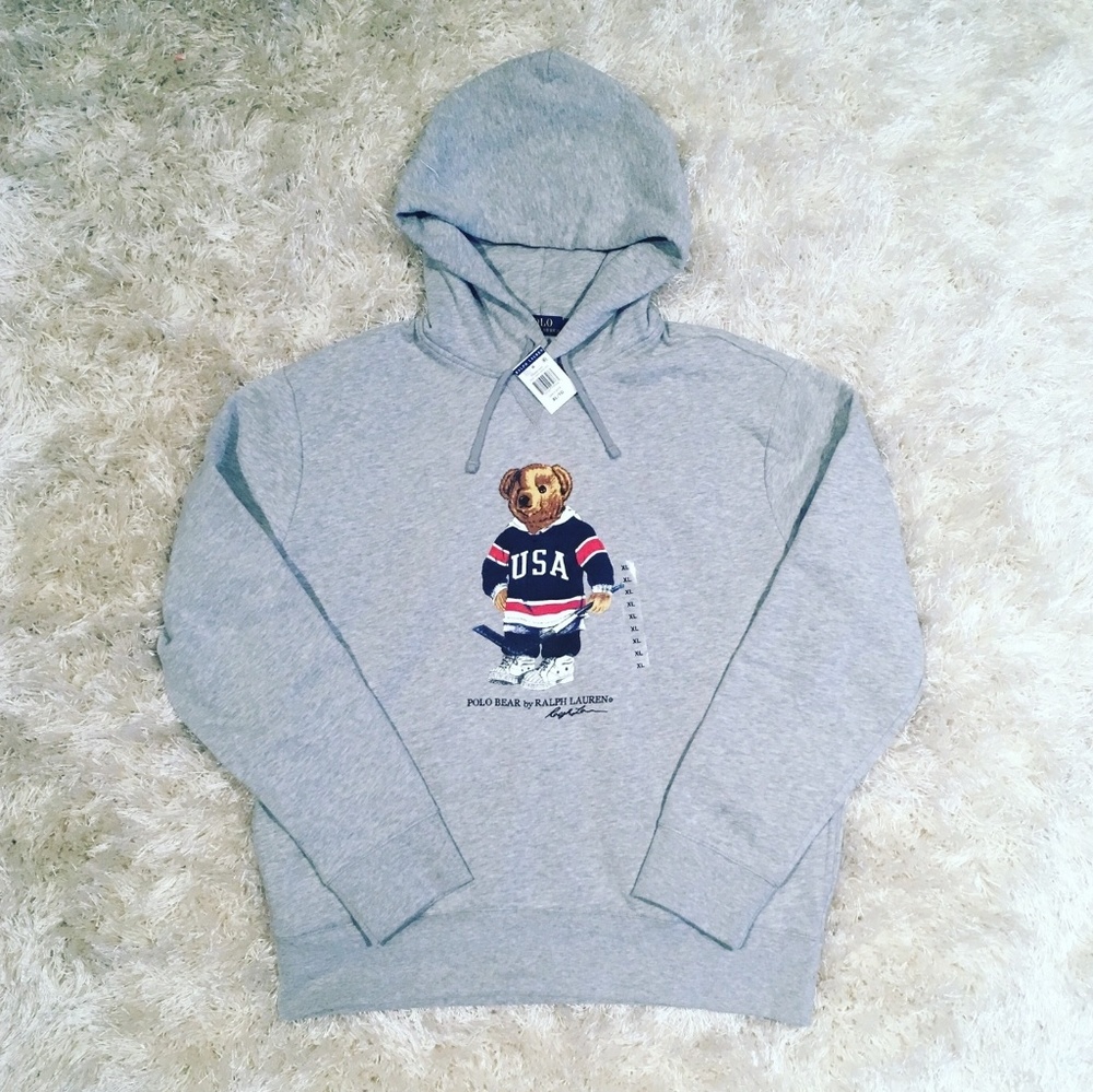 Ralph Lauren Polo Bear USA Hockey hoodie