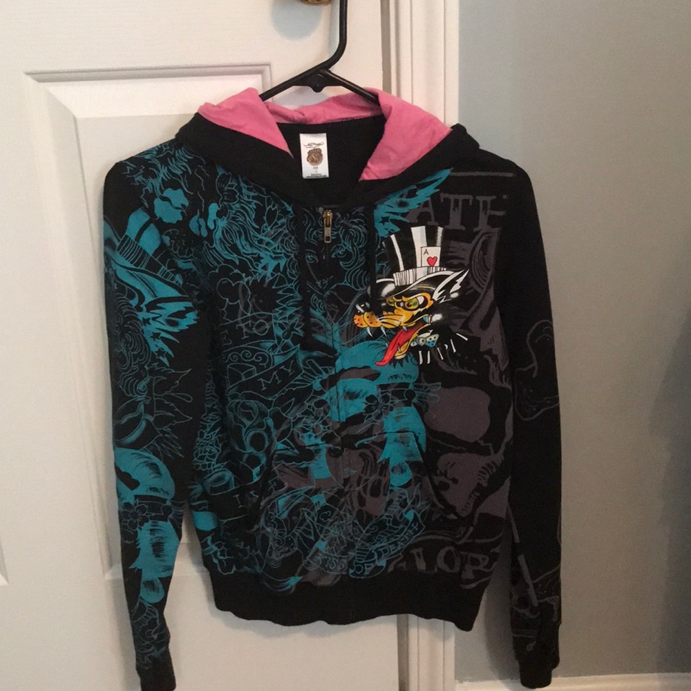 Ed Hardy hooded jacket