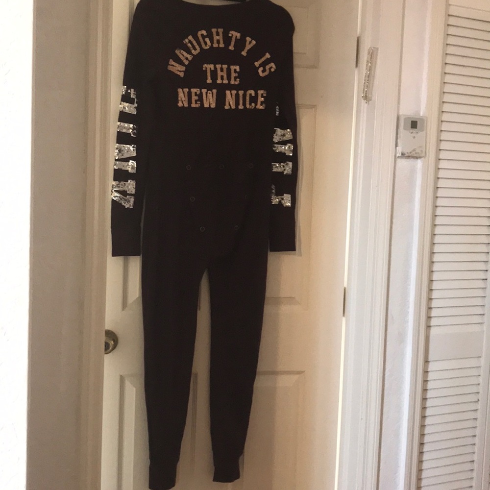 NWT PINK Victoria secret onesie