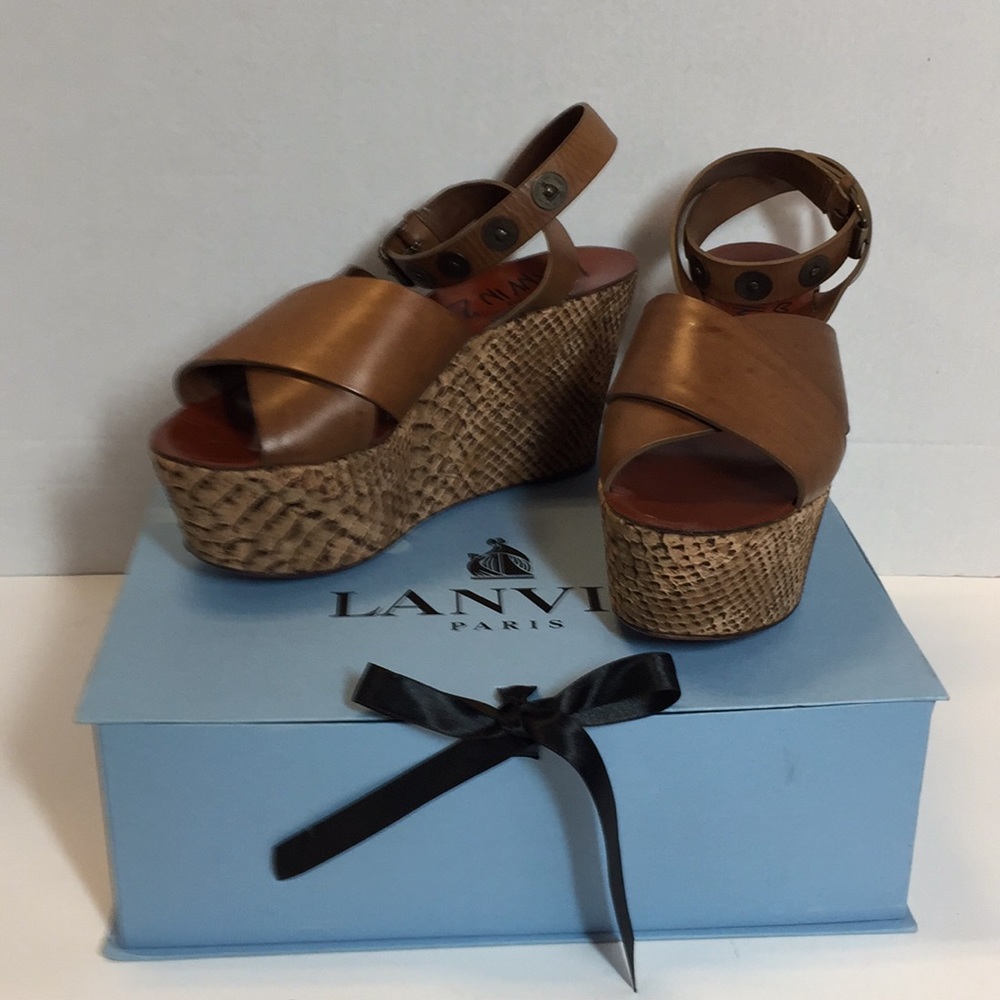 Lanvin platforms sandals