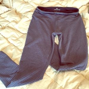 Straight leg yoga/workout pants