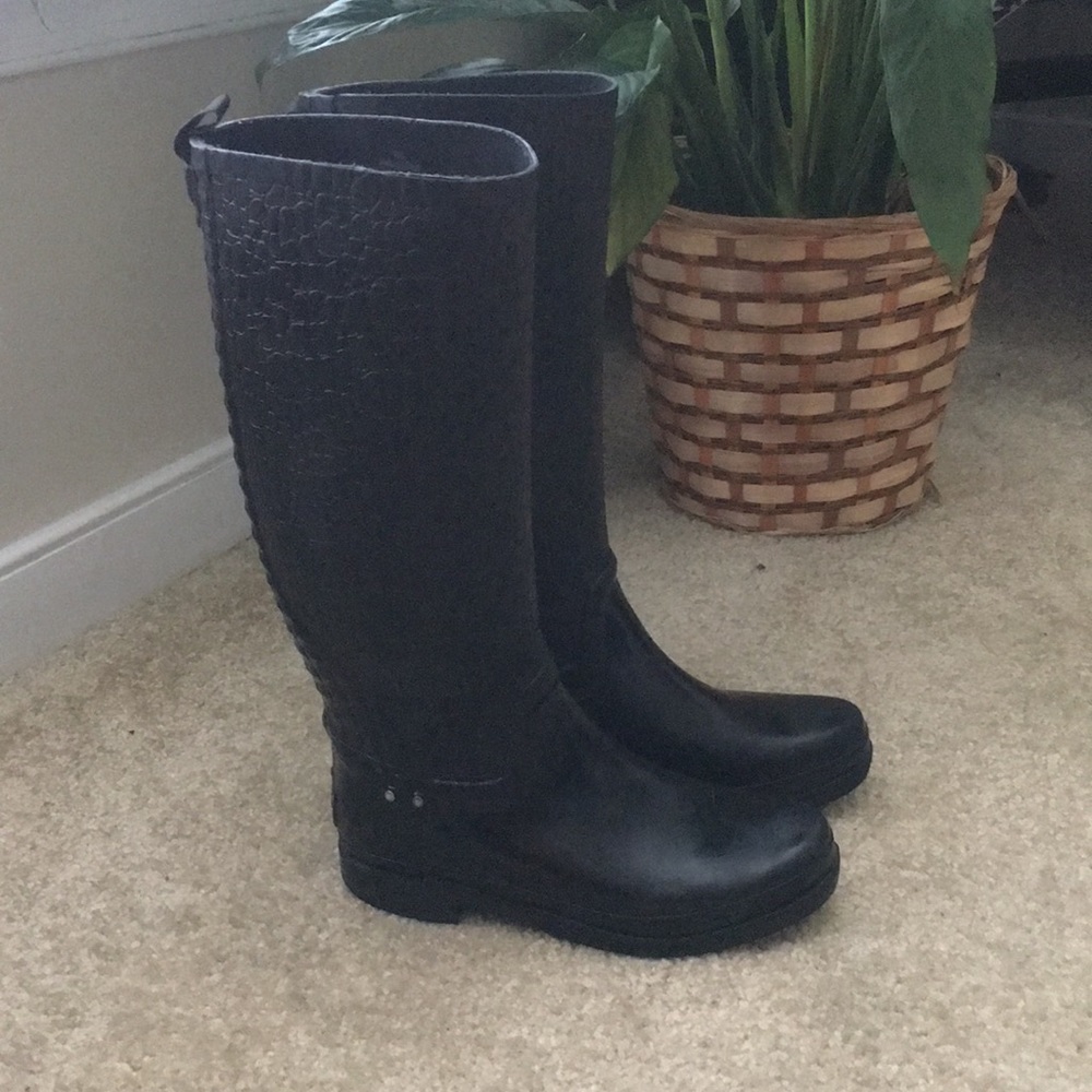 Kenneth Cole Midnight Rider Rain Boots Size 7