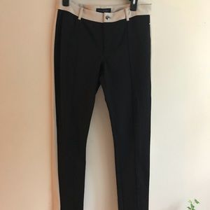 Pink Tartan Black and Cream work pants