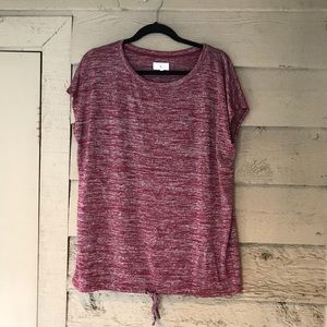 Lou & Grey Soft Drawstring Shirt