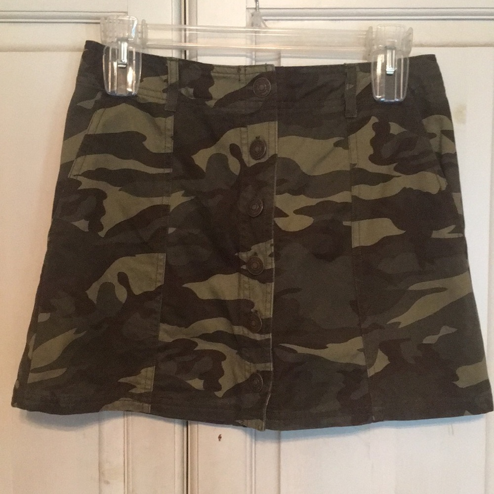 Forever 21 Camo Skirt