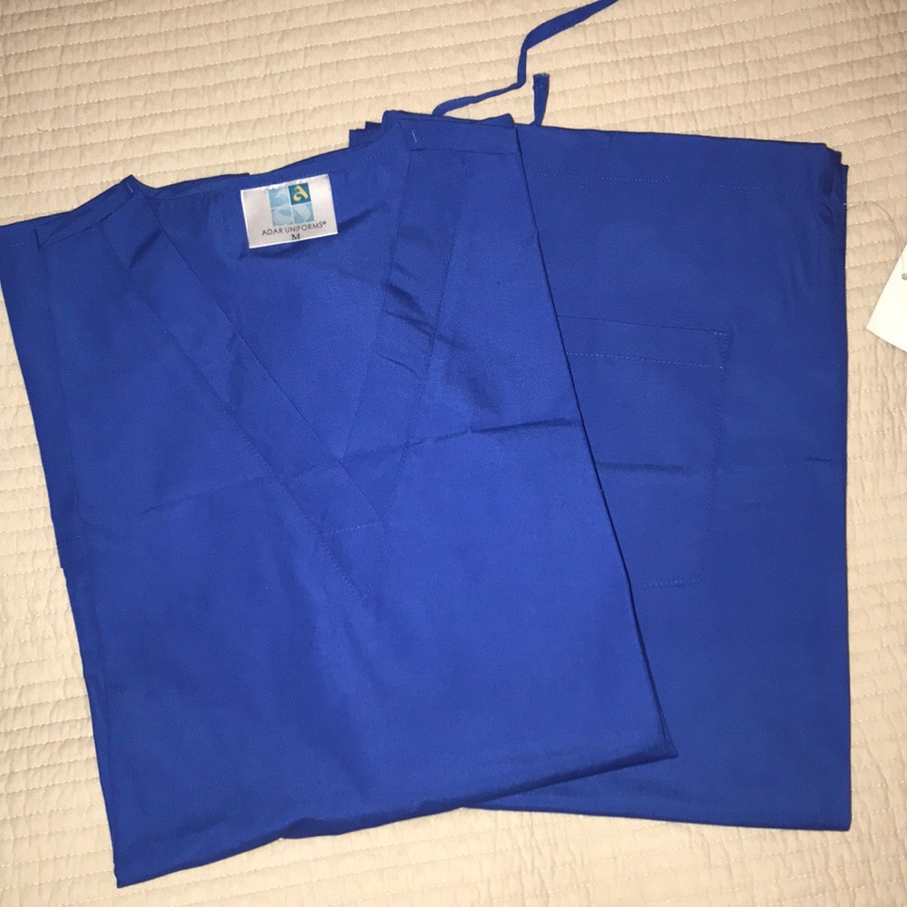 Adar Uniforms Royal Blue Scrubs