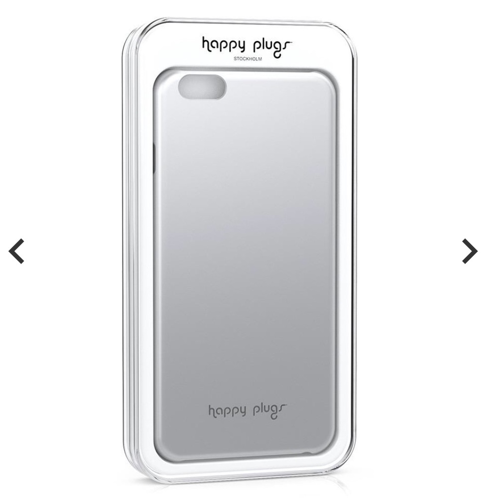 New! happy plugs IPhone 6/6s deluxe case