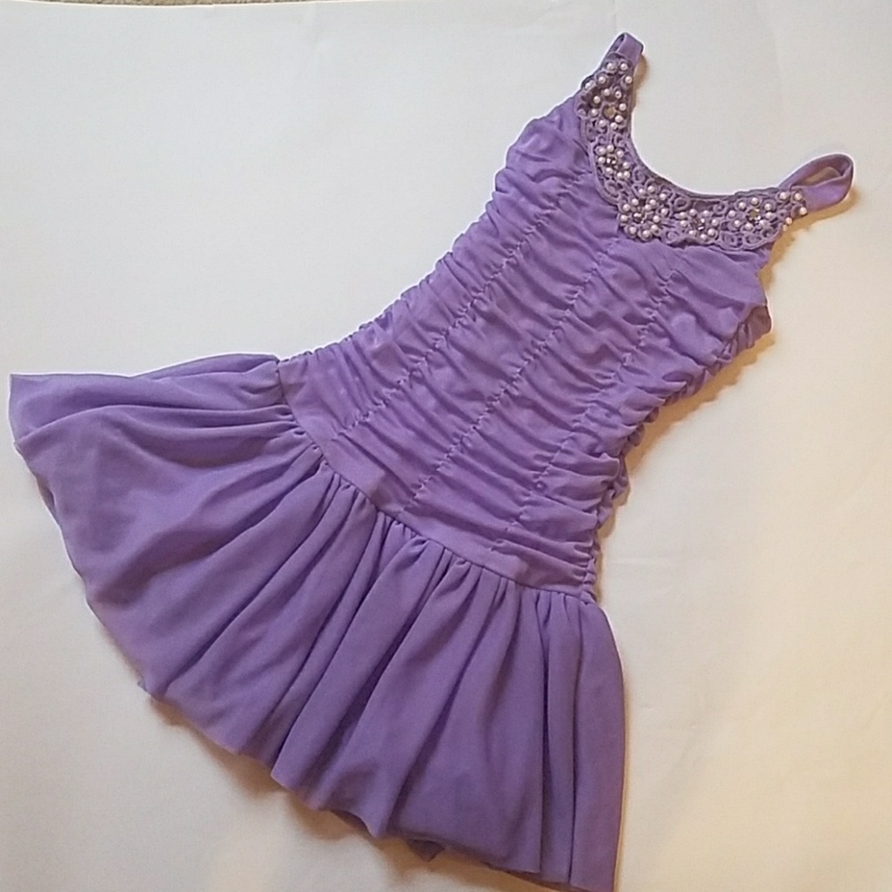 Girls fancy pageant holiday party dress 7