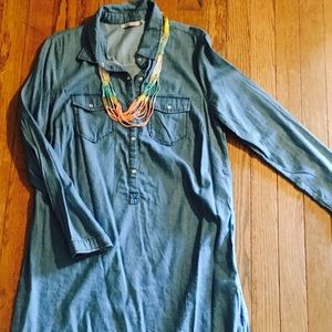 Chambray Dress