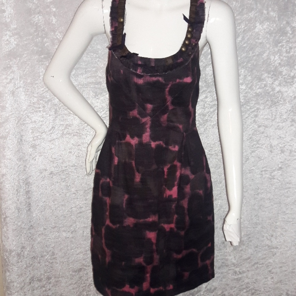 Purple J. Crew halter dress