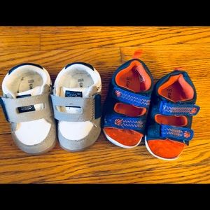 Carter’s baby boy Walking Shoe (Lot of 2 )size 4.5