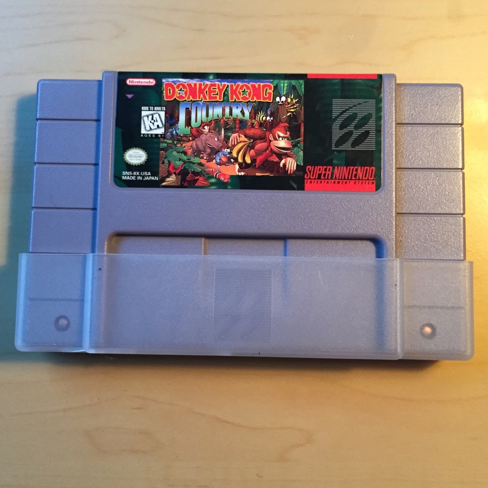 Donkey Kong Country SNES