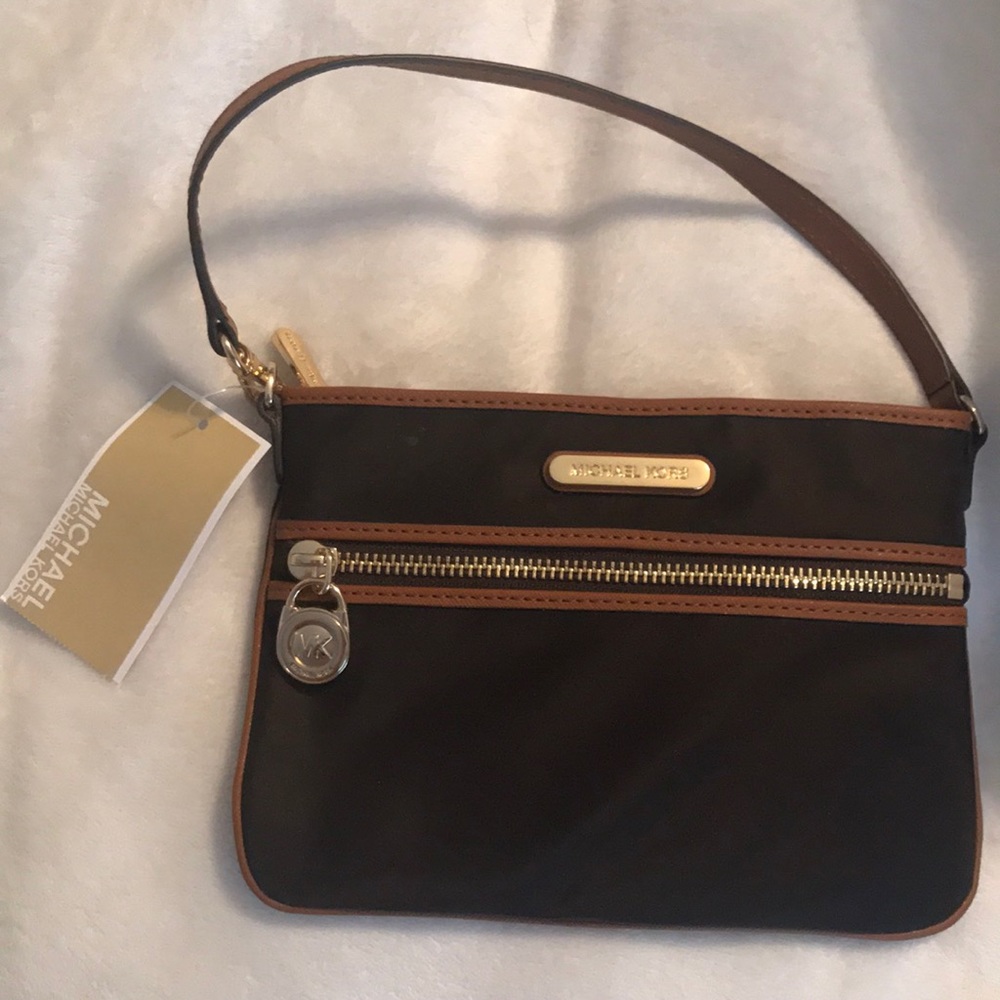 Michael Kors Kempton nylon wristlet new with tags.