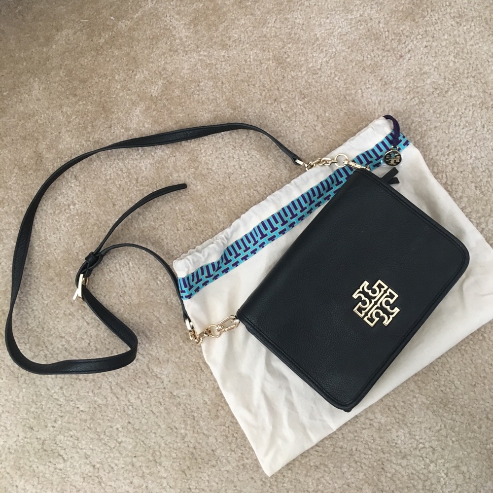 Tory burch Britten combo crossbody black